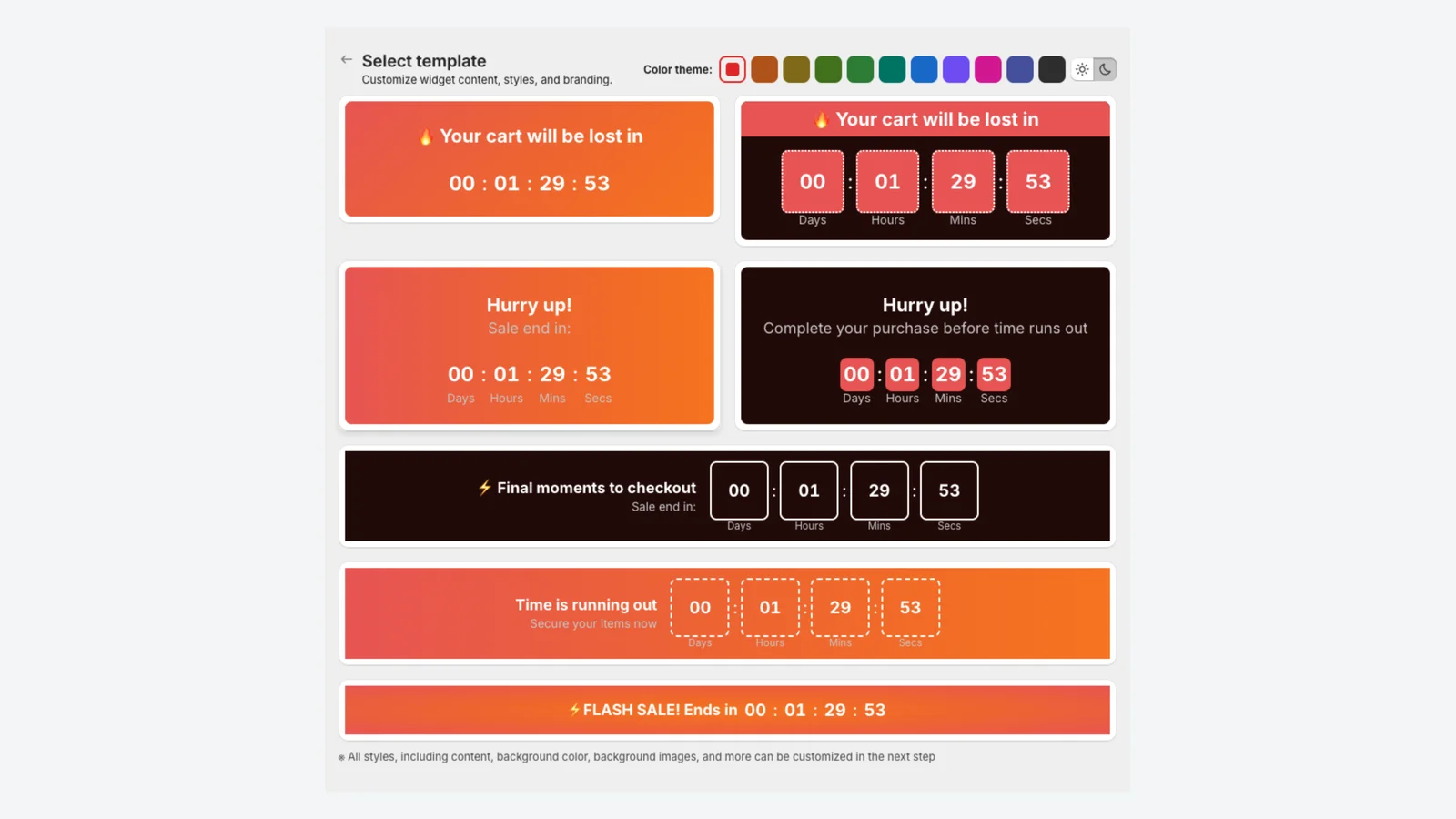 XB: Countdown Timer Bar Banner