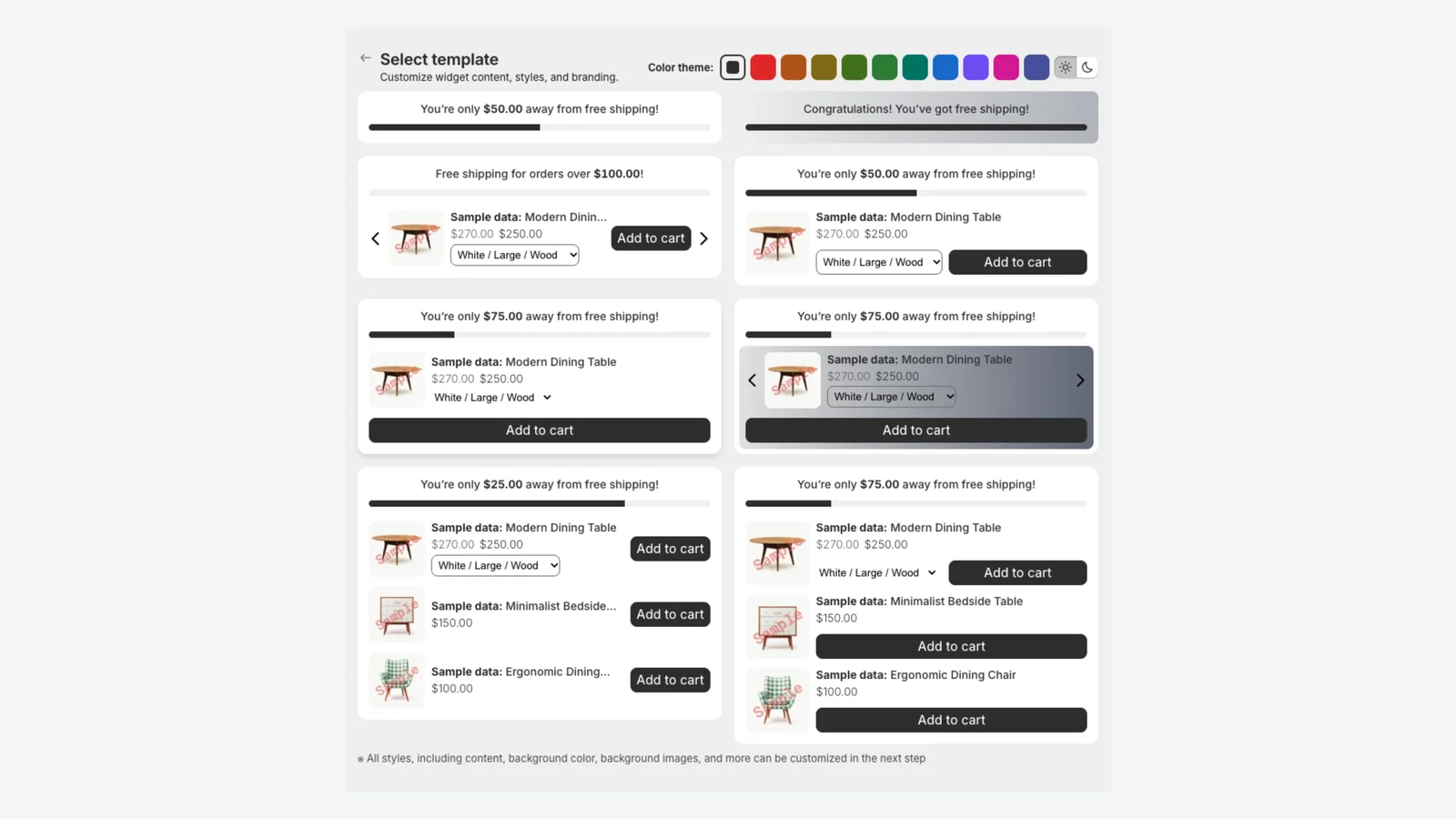 XB: Free Shipping Bar Upsell