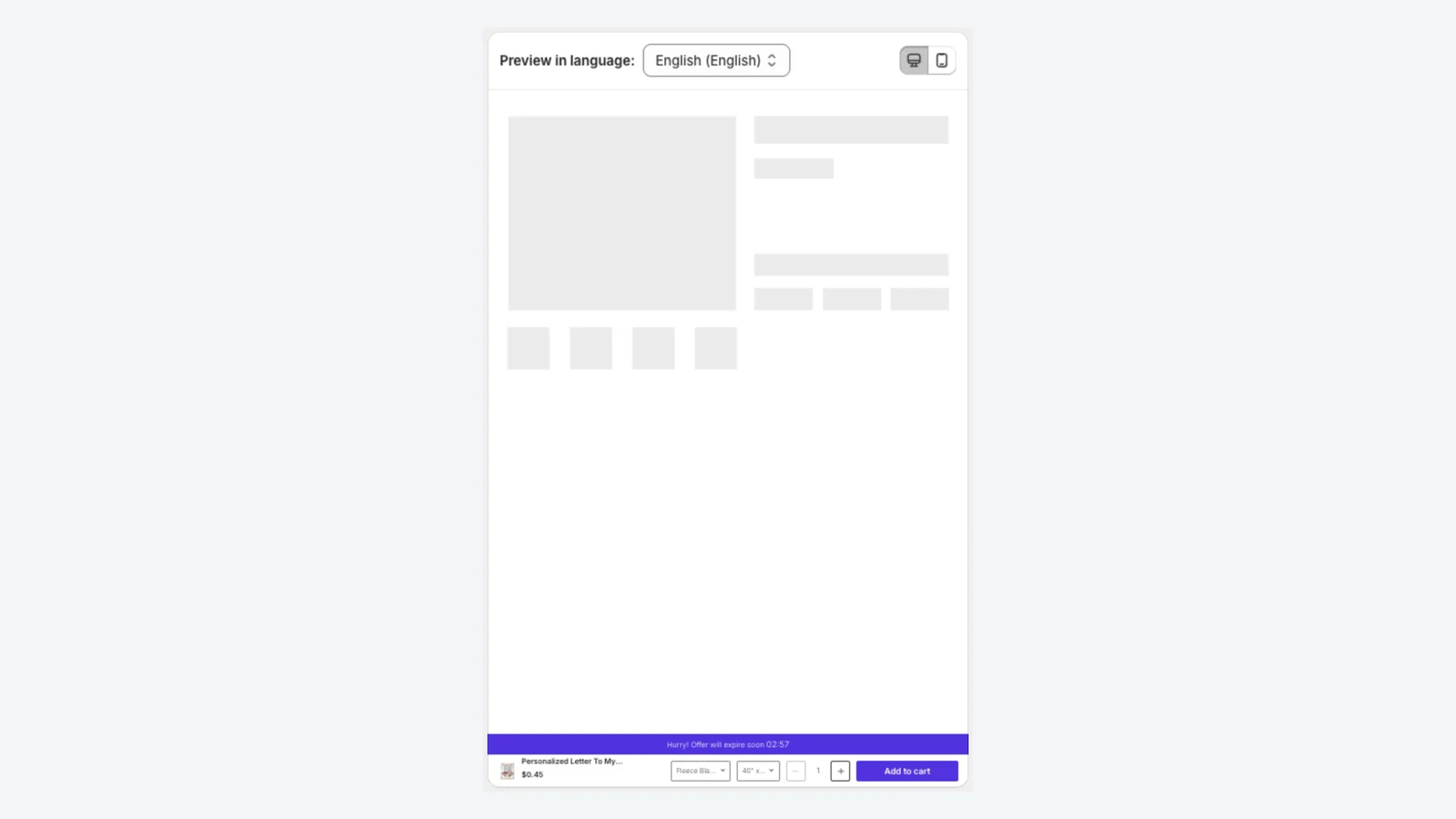 XB: Sticky Add To Cart Button