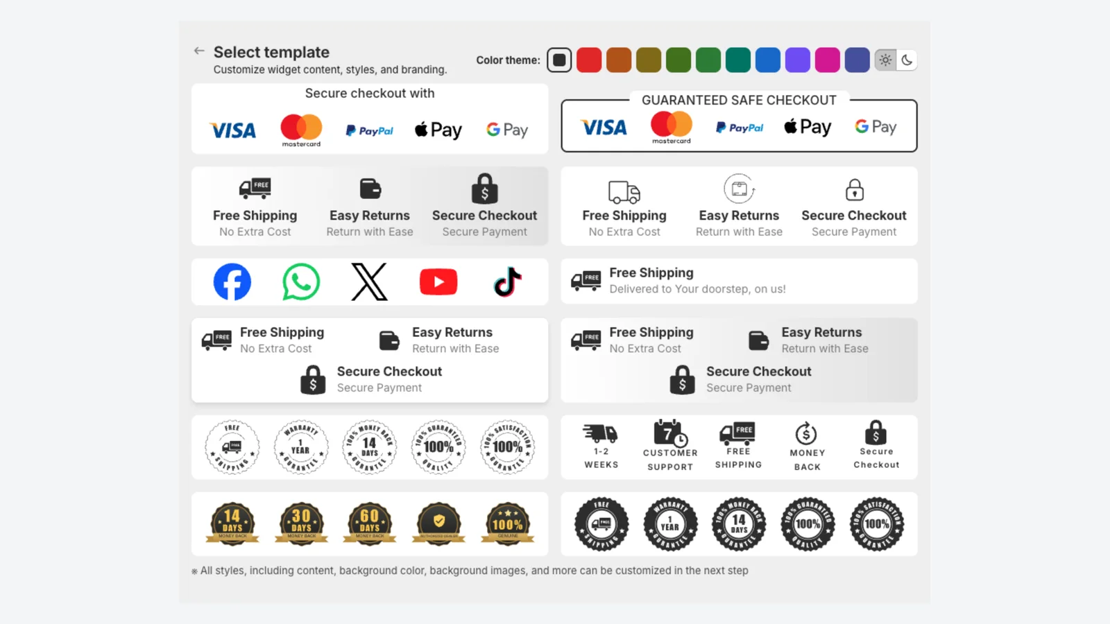 XB: Trust Badges & Trust Icons